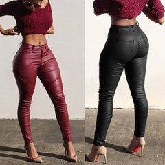 Calça Couro Ecológico Cod 102 - Boutique dos Importados