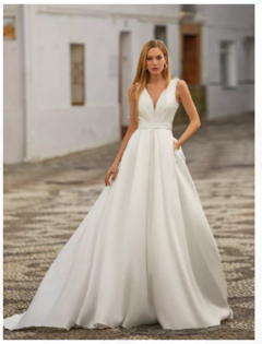 Vestido de Noiva Valéria Cod 0570 - loja online
