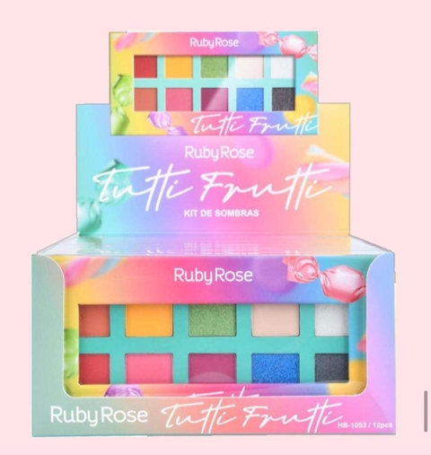 HB1053x3 Set de 3 paletas de sombras Tutti Frutti - Ruby Rose
