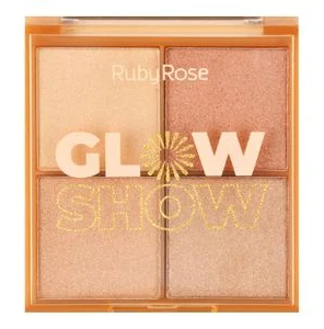 (Hb7523-2) Paleta De Iluminador Glow GLOW SHOW - Ruby Rose