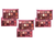 (HB1068x6) SET de 6 paletas de Sombras MYSTIC GLOW - Ruby Rose