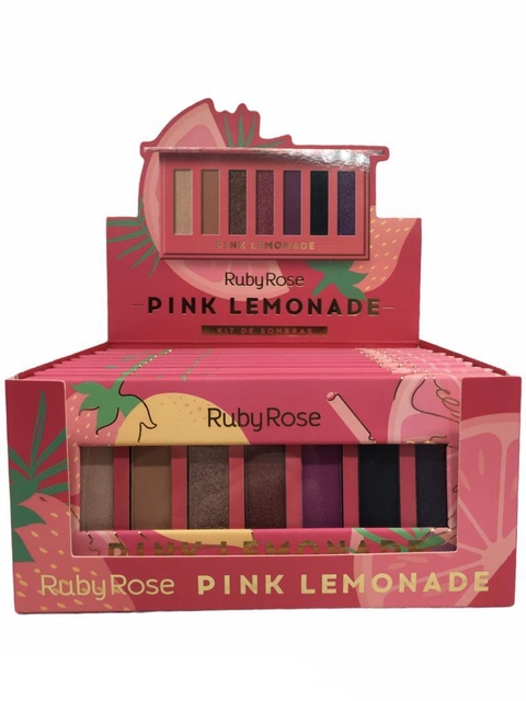 HB1056x3 Set de 3 paletas de sombras Pink Lemonade - Ruby Rose