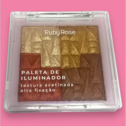 (HB7234-1) Paleta de iluminadores FIREGLOW - Ruby Rose