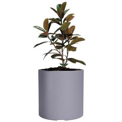 Maceta Cilindro N 40 - Gris Grafito - comprar online