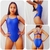 Maiô Swim Sunset Royal (Com forro)