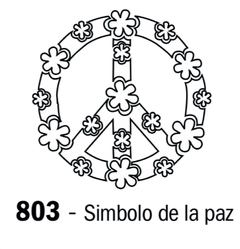 803 Simbolo de la paz - comprar online