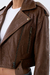 Jacket CAM | CUERO marrón - comprar online