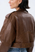 Jacket CAM | CUERO marrón - tienda online