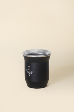 Mate de Fronteras Negro con bombilla - comprar online