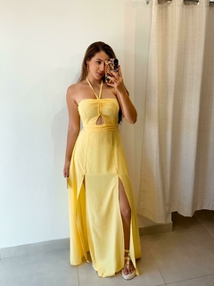 VESTIDO CAROLINA AMARELO - Fille