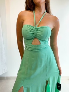 VESTIDO CAROLINA VERDE - comprar online