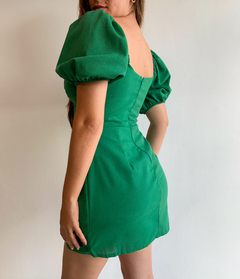 VESTIDO LILA VERDE na internet