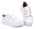 Tenis Sergio Uzze Sapatos Básico Casual Branco - Uzze Sapatos