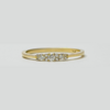 Anillo de Diamantes en Oro Italiano 18 Kilates