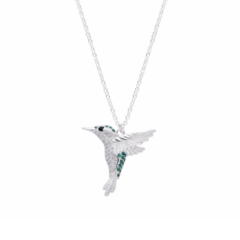 Collar Colibri Plata 925