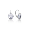 Aros Brisura Crystal Plata 925