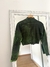 top campera foiL verde - NY Indumentaria