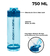 Botella de Hidratación con Manija 750mm Montagne en internet