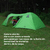 Carpa Camping Iglú Sportsman Para 4 Personas - tienda online