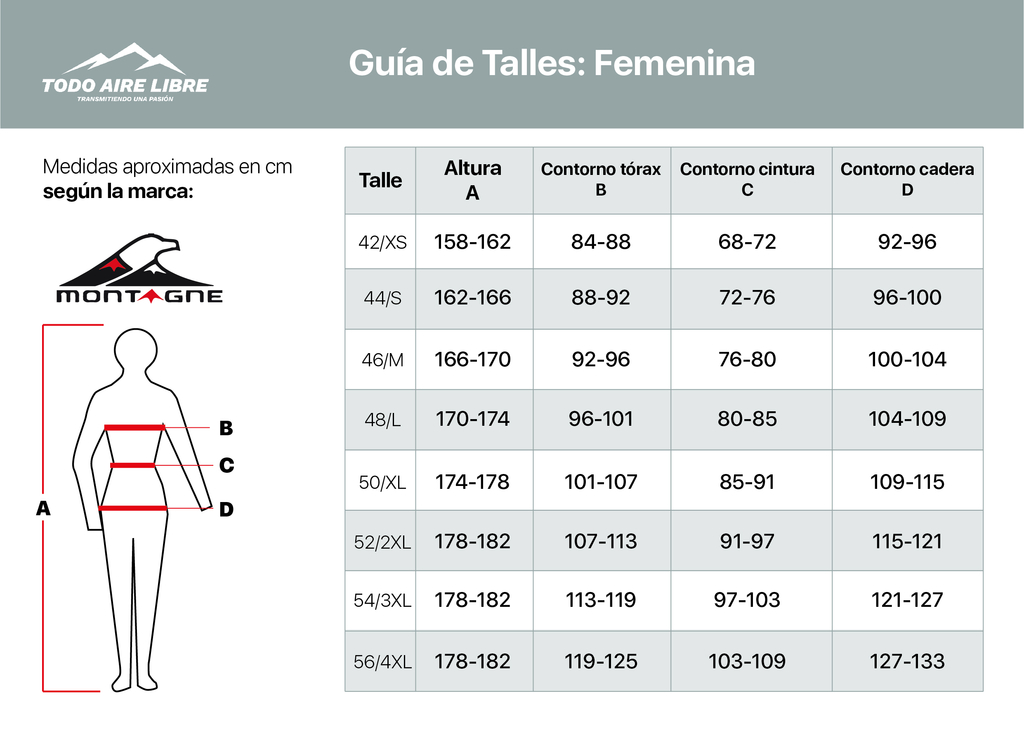 Pantalon Largo Mujer Montagne Sasha TodoAireLibre
