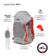 Imagen de Mochila Montagne Cyclone 40Lts