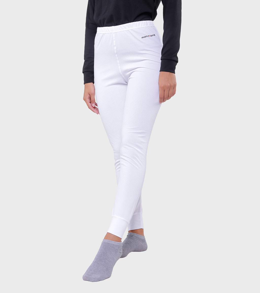 Pantalon termico blanco sales
