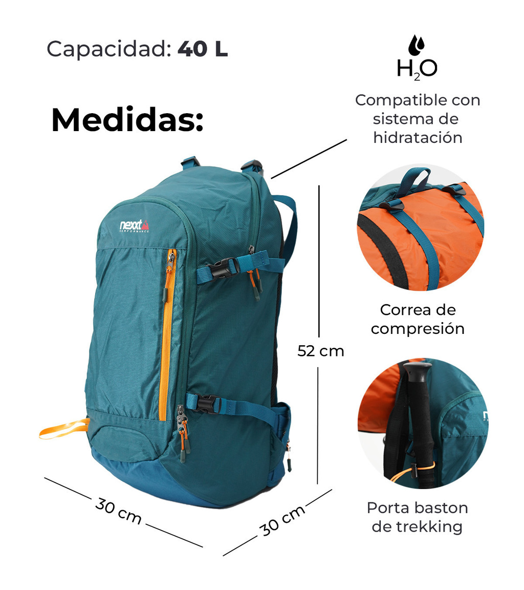 Mochila Cyclone 40 Lts