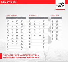 Zapatillas Topper Strong Pace Iii 26205 Deportivas 35 Al 45 - tienda online
