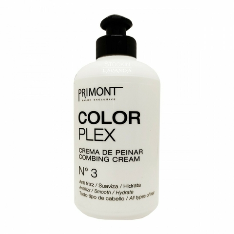 Primont Color Plex Crema de Peinar paso 3 hidratante anti frizz 300ml