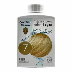 Egyptian Henna Color Al Agua 90g N7 Rubio