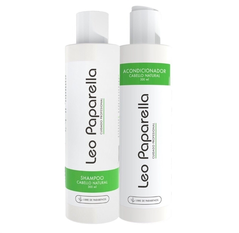 Kit Cabello Natural Shampoo + Acondicionador leo paparella