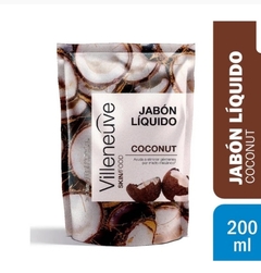 VILLENEUVE JABON LIQUIDO X200 COCONUT SACHET