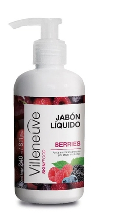 VILLENEUVE JABON LIQUIDO X240 BERRIES