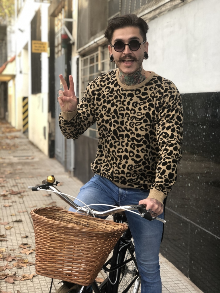 Sueter animal print deals