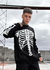 . Sweater Skull black - comprar online