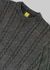 Sweater Trenza Crop Stonewashed - El club del sweater