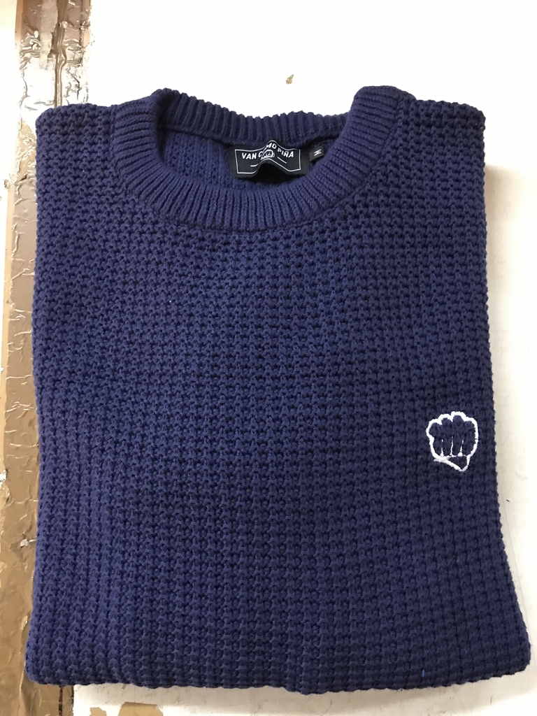 15818 Sweater Punto Ingles CoTTon. Con bordado