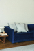 almohadón lino | azul - comprar online