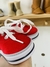 Vans con cordon No caminantes Art- 234 Rojas