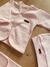 Ajuar malibu liso 3 piezas rosa bebé Art - 537 - comprar online