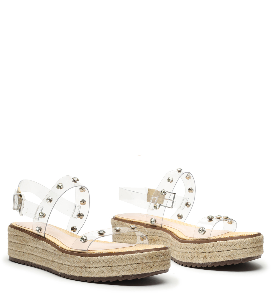 Sandalias media plataforma hot sale