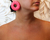 Brinco Mini Rosa Flamingo - comprar online