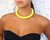 Choker Amarelo Lima - comprar online