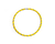 Colar Detalhe Amarelo com Espiral Preto e Branco