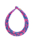 Colar Classic Rosa Neon e Azul Cobalto