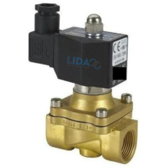 VÁLVULA PNEUMÁTICA SOLENOIDE 2/2 VIAS 3/4 NORMAL FECHADA