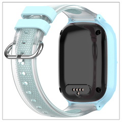 Imagen de Reloj GPS, Teléfono, 4G, Botón de SOS, juvenil, malla desmontable transparente