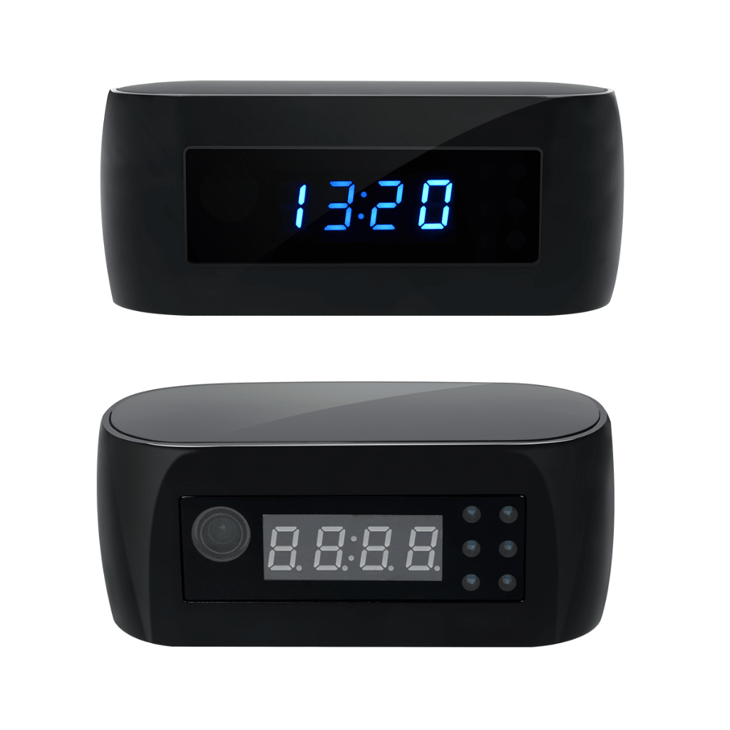 Cámara Oculta Wifi Reloj Tipo Despertador para Grabar con Memoria 64 GB