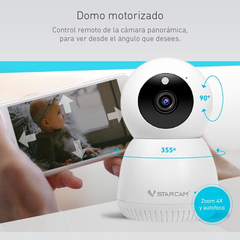 Mini Camara IP Wifi Inalambrica Motorizada Hd Smart P2P en internet