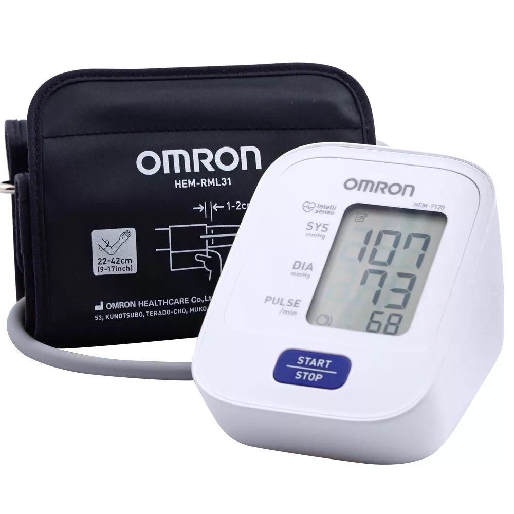 Tensiómetro Monitor Presión Arterial Digital Omron Hem-7120